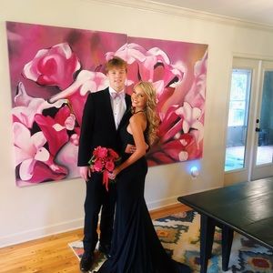 Sherri hill prom dress size 0!! only been worn once!!